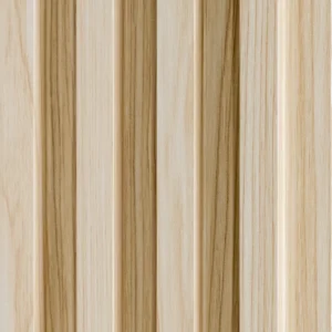 Classic Style White Oak Slat Wall